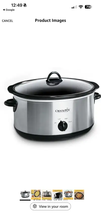 Slow Cooker, View more