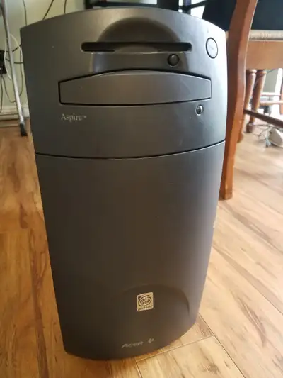 Vintage Retro Acer PC Tower (Windows 98) Retro Gaming Ready, View more