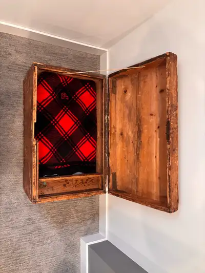 Antique Blanket Box, View more