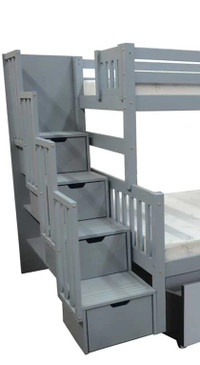 Scanica Flamingo Stairway for twin and double bunk beds.