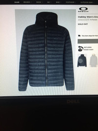 Oakley insulated hooded jacket