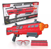 NEW Dart Zone Max Dictator Pro Blaster Gun w/2 mags/darts nerf