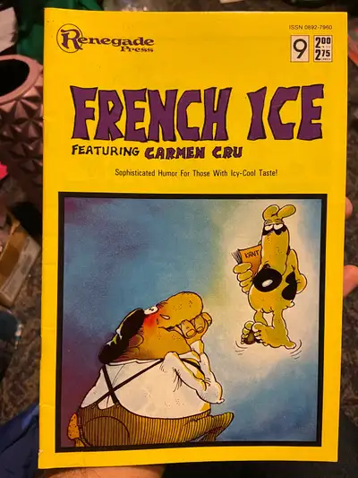 French Ice #9 Featuring Carmen Cru Renegade Press Comics Decembe, View more