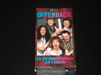 Offenbach - Le dernier show au Forum (1999) Cassette VHS