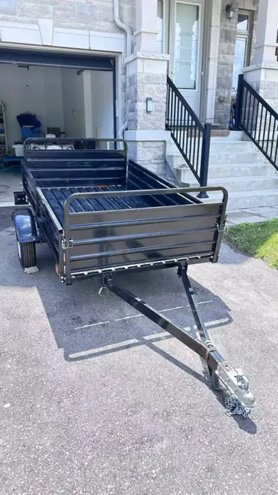This is a new trailer. I bought it back and haven't used it. Because I bought the wrong style. The t...