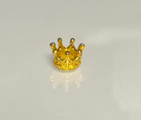 Gold Crown Charm