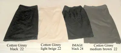 4 Skirts 22 & 24 ( 3X & 4X) Cotton Ginny & Image, $10 ea, View more