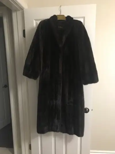 CLASSIC GENUINE MINK COAT, View more