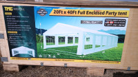 Party or Storage Tent  20 Ft x 40 Ft NEW in Crate