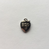 Beta Sigma Phi Sorority Welcome Heart Charms