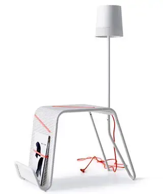 IKEA PS 2014 Side table with lighting white, View more