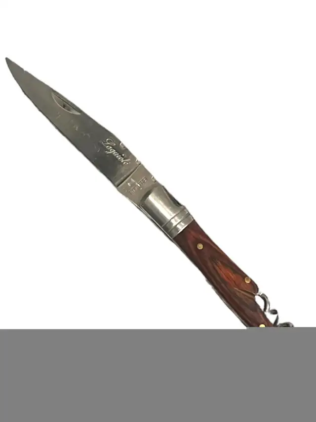 Bin 5 Classic Laguiole Corkscrew Knife Ironwood Handle in Kitchen & Dining Wares in Calgary - Image 3