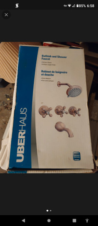 Shower and Tub faucet set-NEW in box