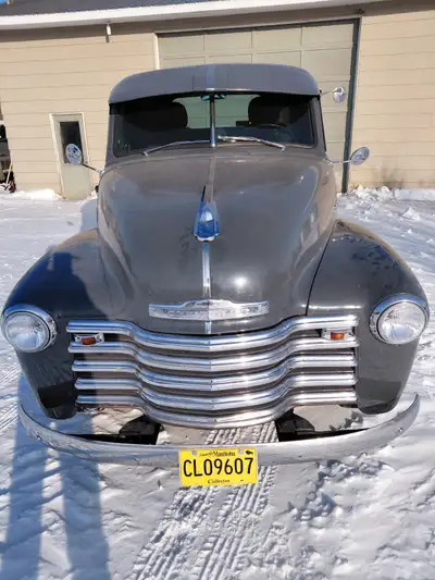 1948 Chevrolet 3100 355V8, 3 spd auto, new wood in box, bucket seats, radio, Art @ 204-750-1373