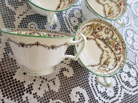 1930’s Vintage Brentwood Teacups by Minton