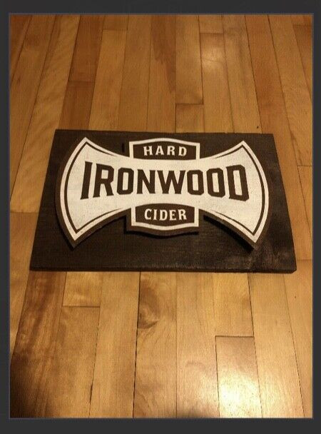 Beer Sign - Ironwood Cider in Home Décor & Accents in St. Catharines