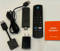 Amazon Fire TV Stick avec Télécommande vocale Alexa