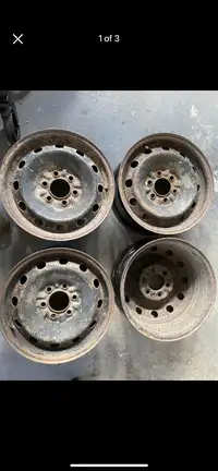 FOR SALE: 4 Ford OEM 17” Steel Wheels