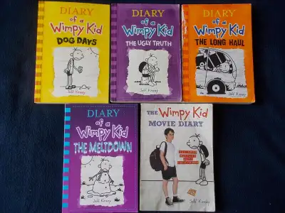 #4 and #13 are brand new. #5, #9 and Movie Book are good used condition. $10 per book or take all 5...