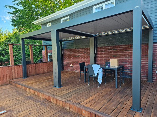Installateur professionnel de gazébo, pergola et de solarium - Longueuil/Rive Sud dans Rénovation, construction et main d'oeuvre  à Longueuil/Rive Sud - Image 4