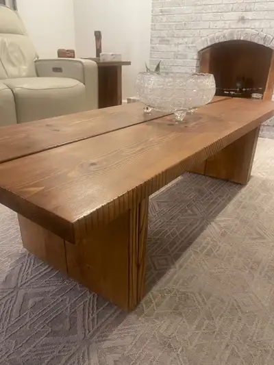 RUSTIC HANDCRAFTED CAFÉ TABLE SET, View more