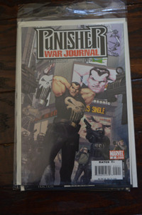 Marvel comics Punisher war journal 2006 1, 5, 7