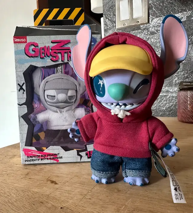 MINISO DISNEY authentic GEN Z STITCH (from blind box) BOUNCE in Toys & Games in Windsor Region - Image 2