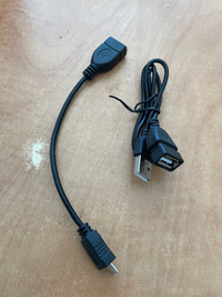 2 USB extender Cables