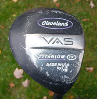 Cleveland VAS 10 degree driver RIGHT HANDED graphite shaft