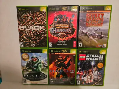 Original X-box games for sale, View more