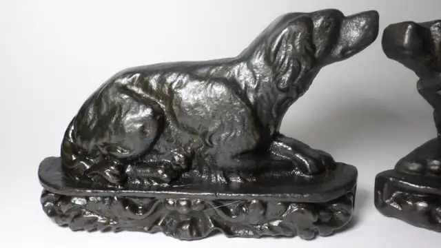 Cast Iron Dogs - Irish Setter Labs  Bookends VIEW OTHER ADS in Arts & Collectibles in Kitchener / Waterloo - Image 8