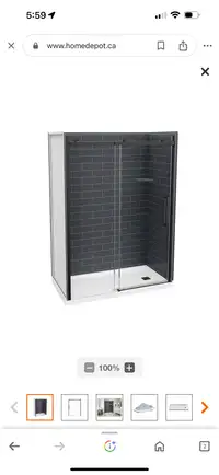 MAAX U-Tile Shower Kit