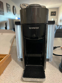 Nespresso virtuo with milk frother