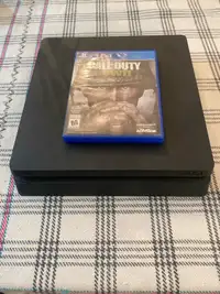 PS4 Slim 1TB + CoD WWII + Cables (and controller option)