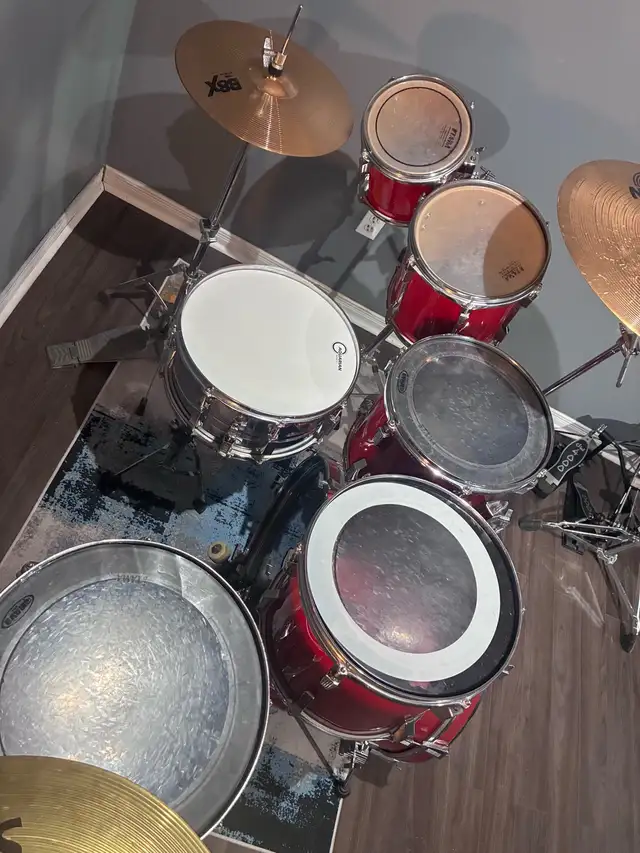 Tama rockstar 7 piece drums  in Drums & Percussion in Ottawa - Image 3