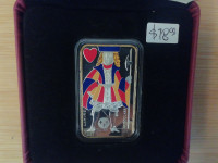 2008 Royal Canadian Mint Jack of Hearts Playing Card Money Seri