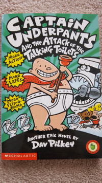Captain Underpants and the Attack of the Talking Toilets Book