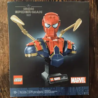 LEGO Marvel Iron Spiderman Bust ( 76326 ) Black Friday, View more