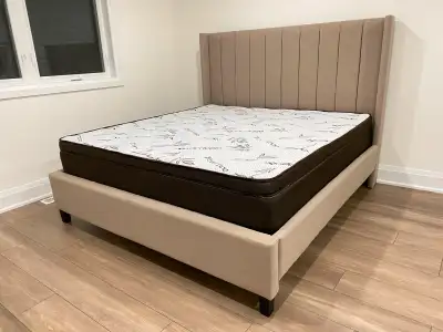 Please call 416-400-3664 for more details! DIRECT MATTRESS AND BED FRAME FACTORY SALE! Custom Canadi...