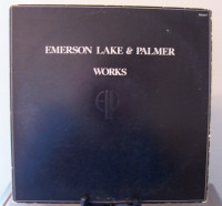 Emerson Lake and Palmer - Works 2 lp vinyl album