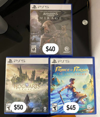 PS5 Games Jeux (NO NEGO)