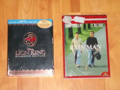 The Lion King Diamond Edition Blu Ray DVD Steelbook Case, 4-Disc Combo Pack, New sealed, $35. Obo. D...