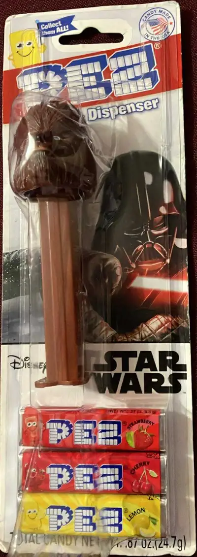 PEZ Star Wars Candy Dispenser Chewbacca (New), View more