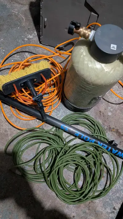 Complete window cleaning business equipment available for sale. Only used 1 season, all in good cond...