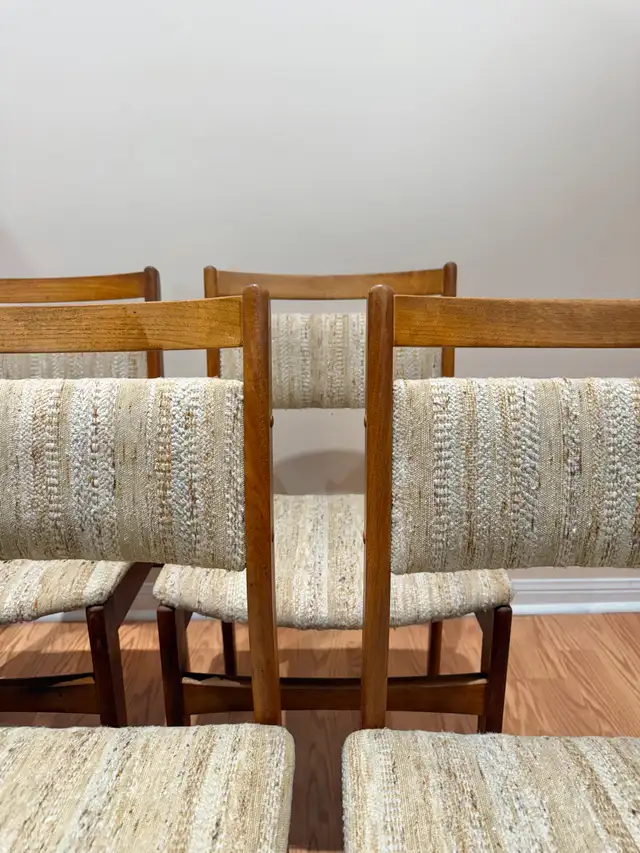 Mid Century Teak Dining Chairs 62864365919873122