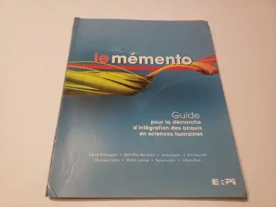 Le mémento, guide pour la démarche d'intégration des acquis, View more