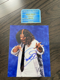 WWE Autographed 8x10 Photos  COA
