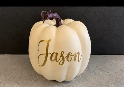 Personalized Halloween Pumpkins $10 each, View more