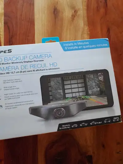 I'm selling a brand new Type S HD backup camera that wirelessly displays rearview. It features a hig...