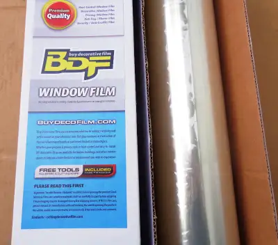 NEW ! BDF DECORATIVE S4MC  WINDOW FILM & SECURITY AND BREAKAGE, View more